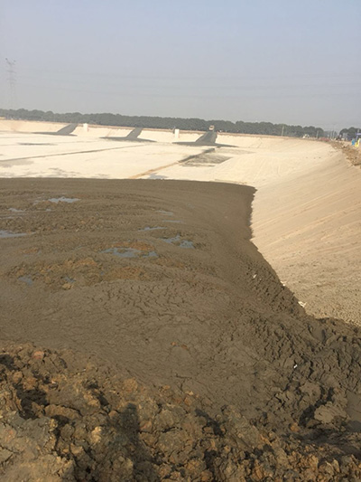 河道淤泥异位湿挖处置